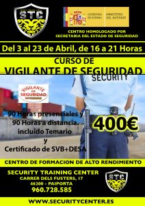 vigilante de seguridad